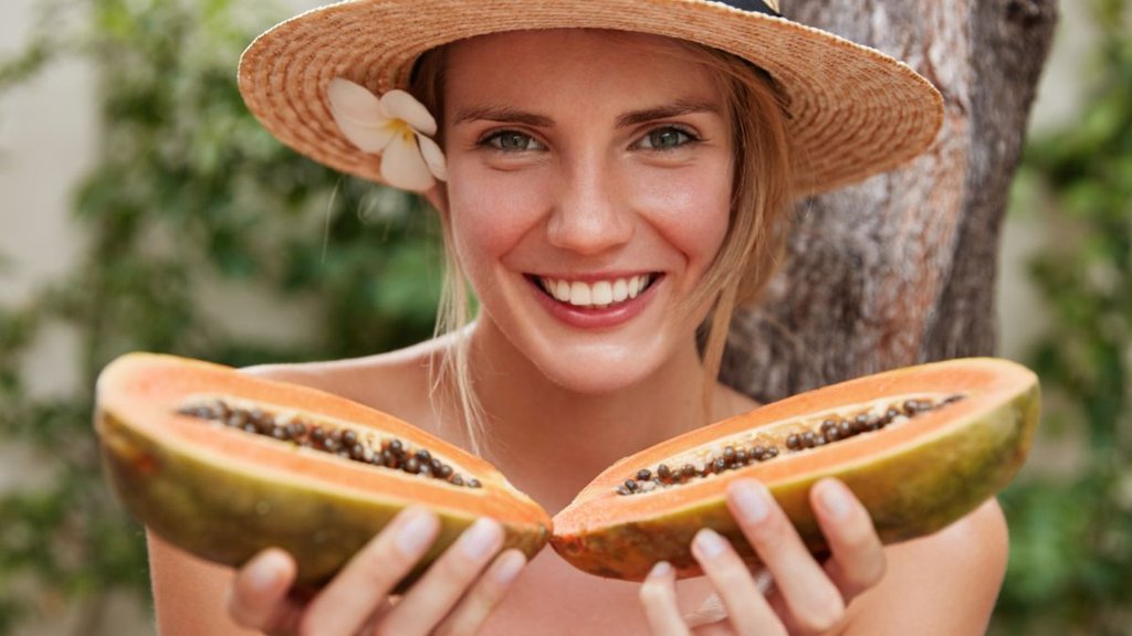 Papaya Face Pack, Papaya face pack homemade, homemade Papaya face pack