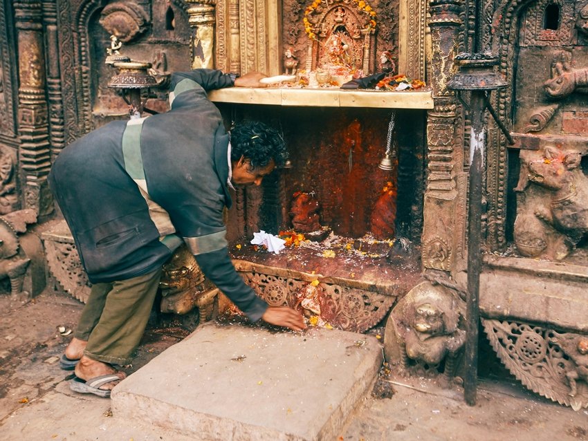 Parikrama in Temples
