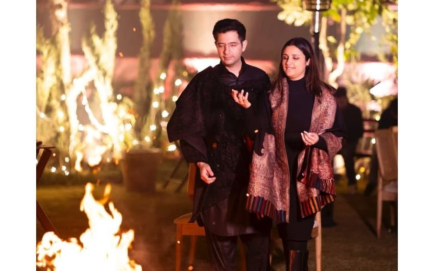 Parineeti Chopra and Raghav Chadha Image