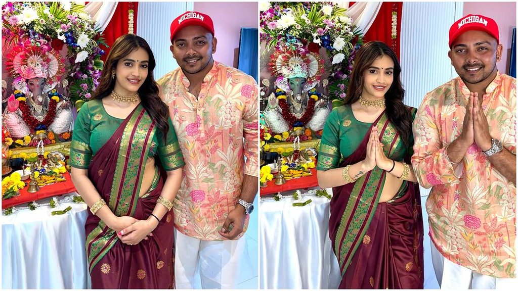 Prithvi Shaw, Prithvi Shaw new girlfriend, Prithvi Shaw girlfriend Akriti Agarwal, Who in Akriti Agarwal, Akriti Agarwal debut film, Team India, Indian cricket team, पृथ्वी शॉ, आकृति अग्रवाल