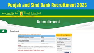 Punjab and Sind Bank Recruitment 2025, Punjab and Sind Bank Local Bank Officer Vacancy, PSB Recruitment 2025 Apply Online, Bank Jobs 2025 Notification, Punjab and Sind Bank Eligibility Age Limit