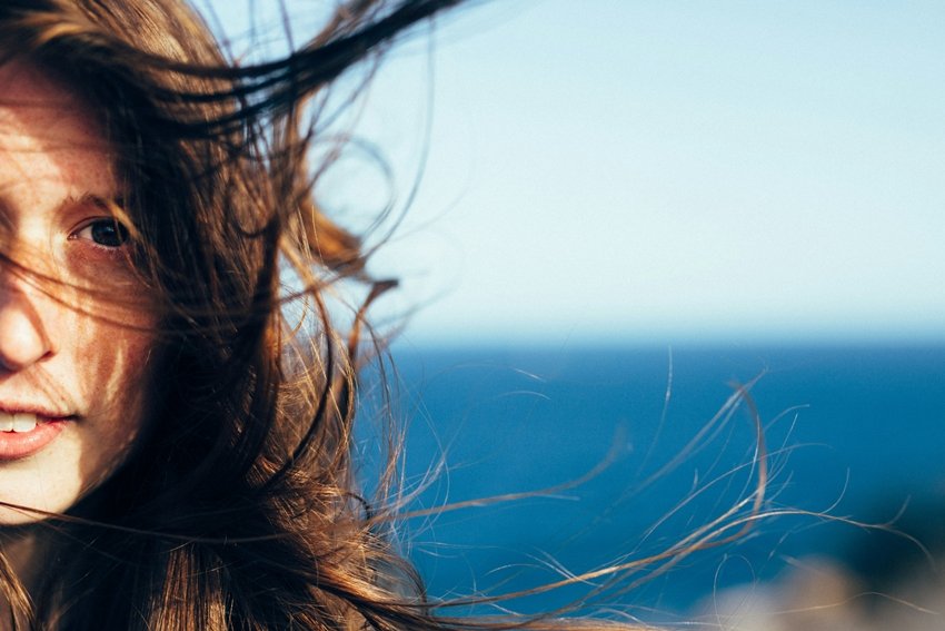 Raw coconut for healthy skin and strong hair