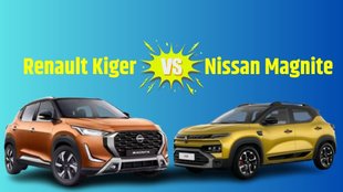 Renault Kiger Facelift vs Nissan Magnite comparison, Renault Kiger 2025 facelift features, Nissan Magnite 2025 vs Renault Kiger specs, Kiger facelift price vs Magnite, Renault Kiger vs Nissan Magnite mileage