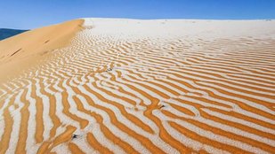 Sahara snow photos