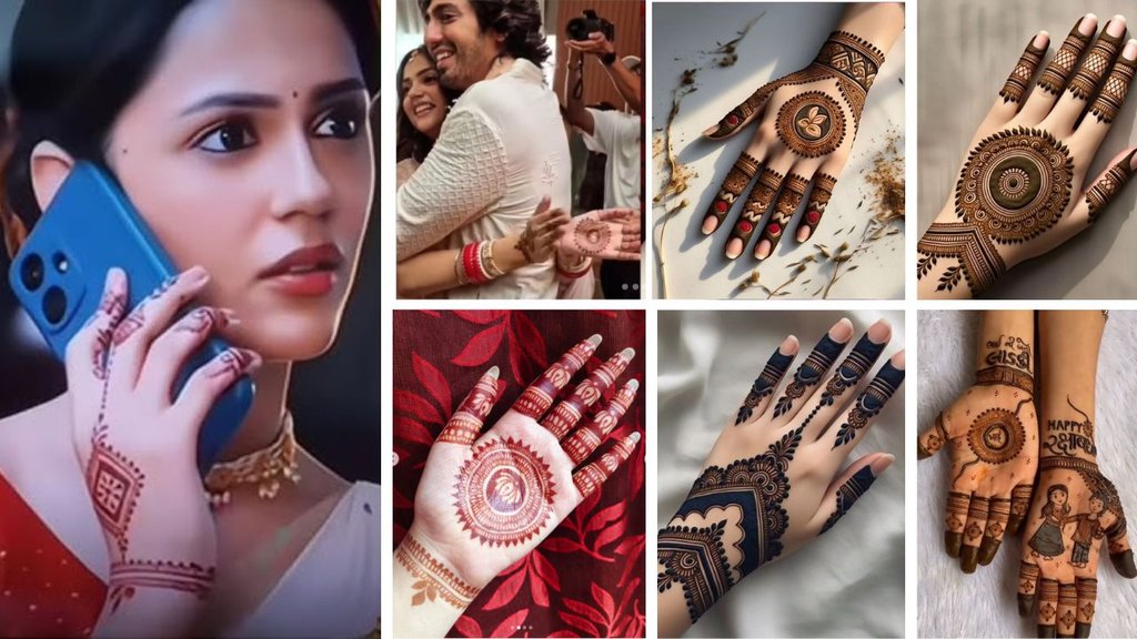 Saiyaara movie mehndi design | mehndi design inspired by aneet padda | New Mehndi Design for Rakshabandhan 2025