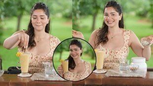 Sara Tendulkar wellness, Sara Tendulkar nutritionist, Sara Tendulkar biomedical scientist, protein-packed pina colada smoothie, Sara Tendulkar Instagram recipe