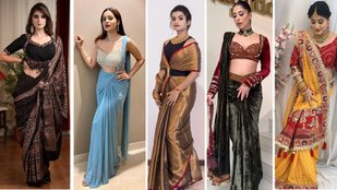 DIY Fashion | old saree-blouse reuse | how to restyle your old saree-blouse
