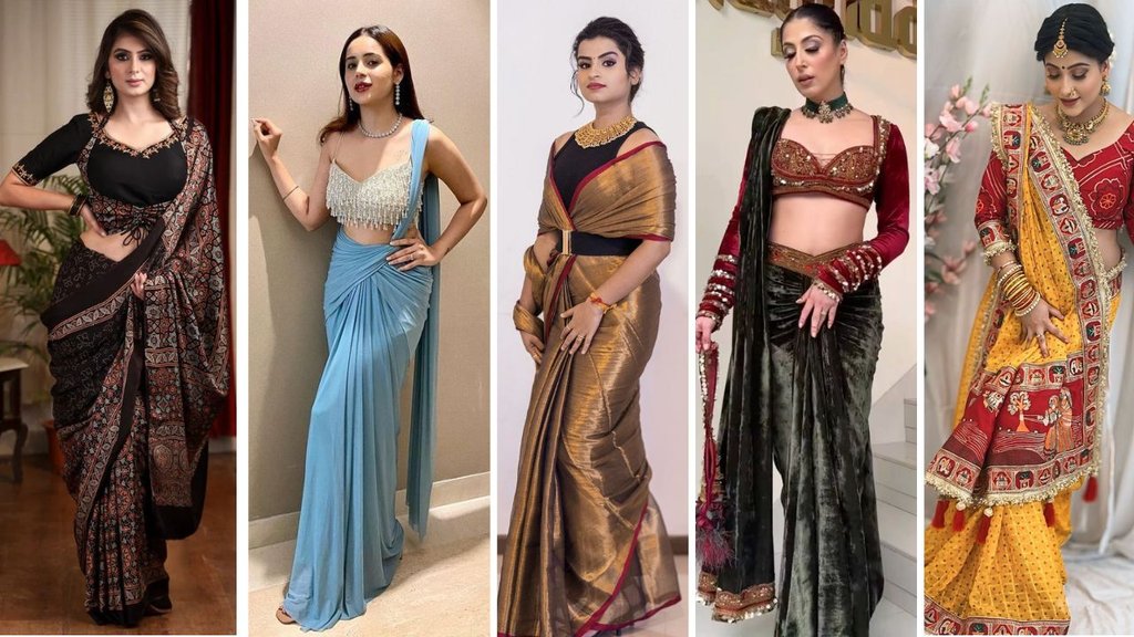 DIY Fashion | old saree-blouse reuse | how to restyle your old saree-blouse