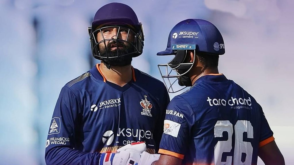UPPL, UPPL 2025, Shivam Mavi, Shiva Singh, Shivam Mavi Hits Fifty