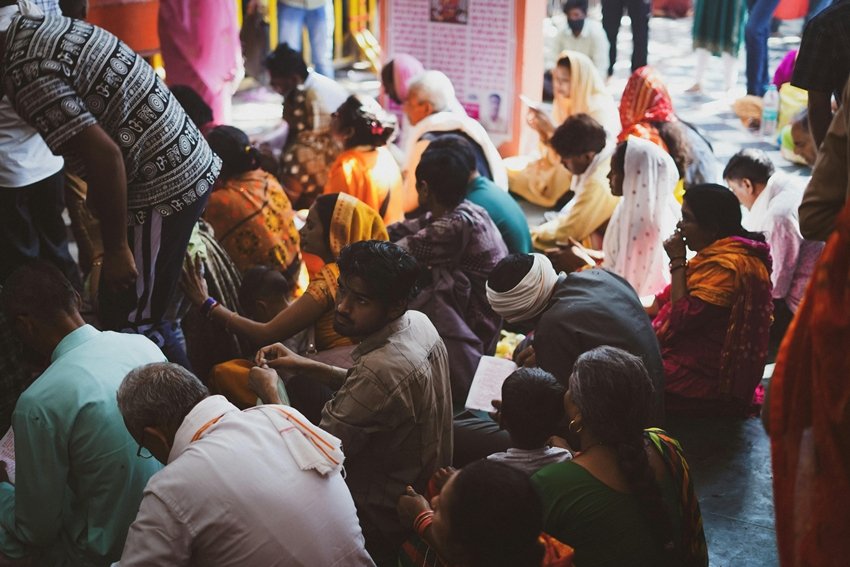 Spiritual Connection Through Bare Feet