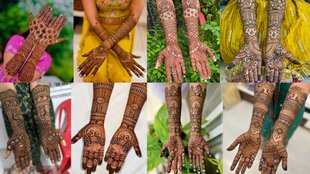 Kajari Teej 2025, Last minute mehndi design, simple mehndi design