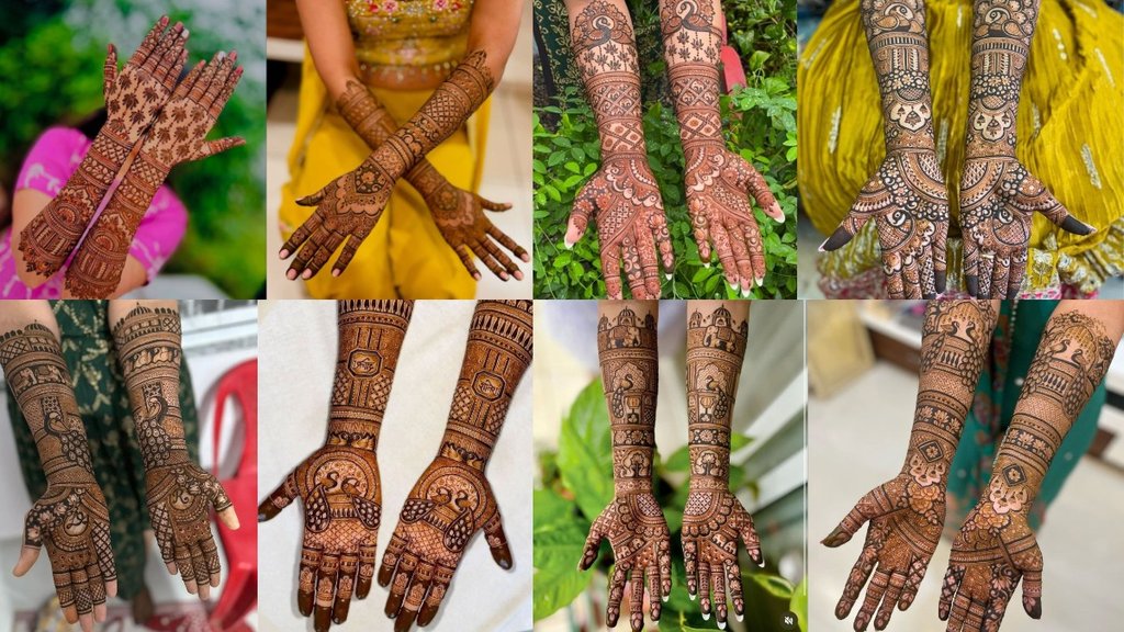 Kajari Teej 2025, Last minute mehndi design, simple mehndi design