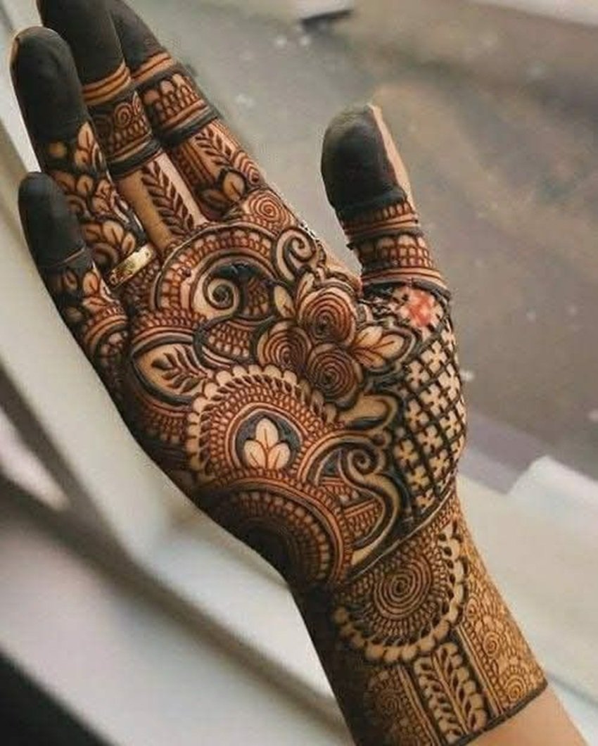 Tribal Mehndi Patterns