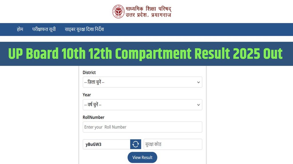 upmsp.edu.in, UP Board Result, UP Board compartment Result, UP Board Result 2025,