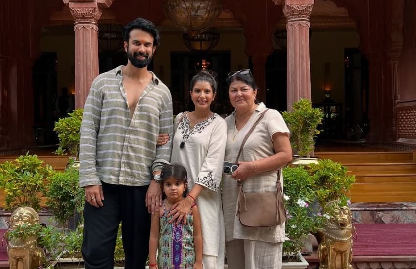 rajeev with ex wife