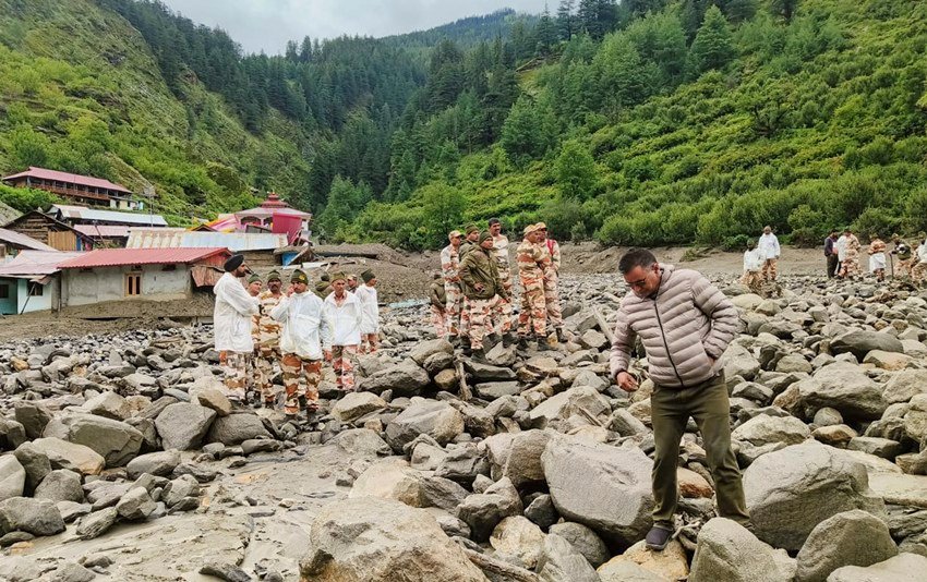 Cause of Uttarkashi cloudburst