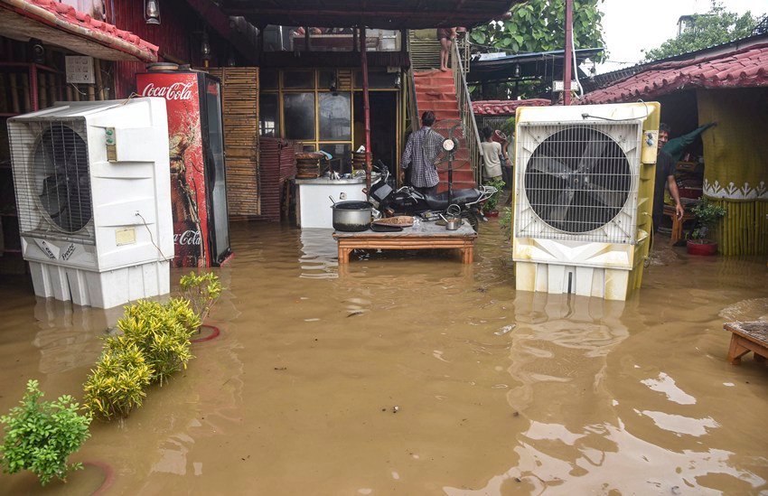 Flood In Varanasi