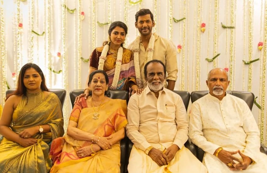 Vishal and Sai Get Engaged