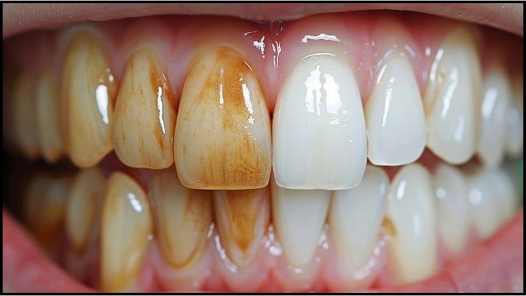 Home remedies for teeth whitening, mustard oil and salt,