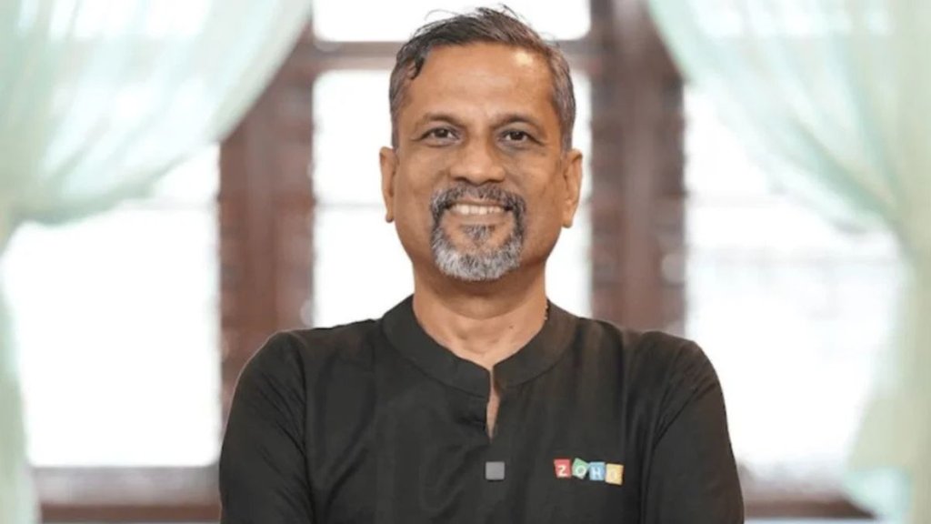 Zoho CEO Sridhar Vembu