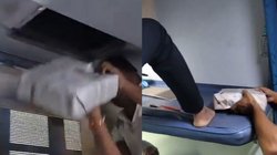 बिहार जाने वाली ट्रेन के एसी वेंट से बरामद हुई शराब की बोतलें, यात्री ने शेयर किया वीडियो