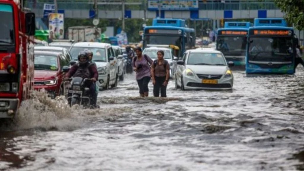 delhi waterlogging| delhi rain| rekha gupta
