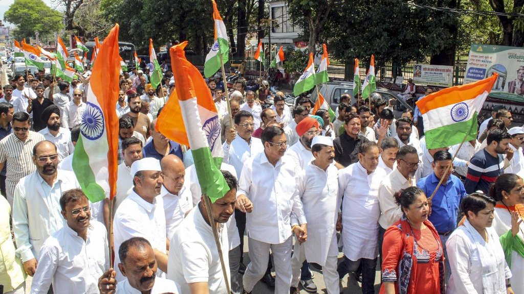 flag march, Independence Day