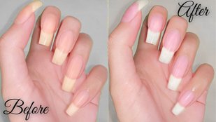 Nails Cleaning | gande nakhun saaf kaise kare | How to remove yellowness of dirty nails