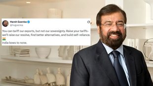 harsh goenka trump tarrif donald trump |