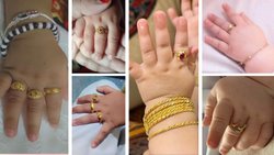 घर के चिराग को जन्मदिन पर गिफ्ट करें सोने की सुंदर अंगूठी जानें कौन-से डिजाइन हैं ट्रेंड में | kids gold ring design