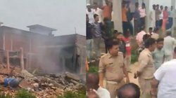यूपी की पटाखा फैक्ट्री में भीषण धमाका, एक ही परिवार के 4 लोगों की मौत; कई मलबे में दबे