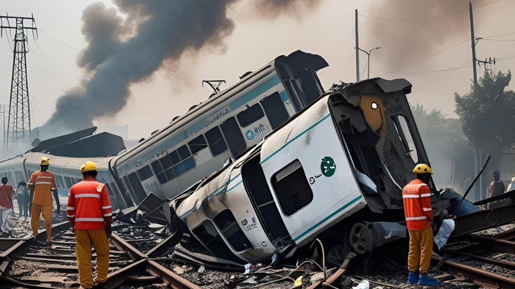 pakistan train accident, pakistan, train