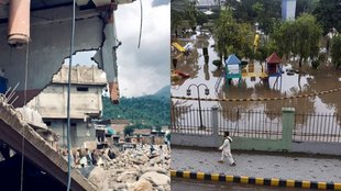 pakistan floods | people died | govt school washed |