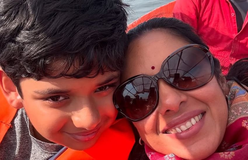 Rupali Ganguly Son
