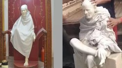 संभल में शिव मंदिर से हटाई गई साईं की प्रतिमा, गंगा नदी में किया गया विसर्जित