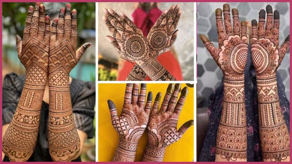 Simple Sawan Mehndi Design, sawan ke liye last minute mehndi design