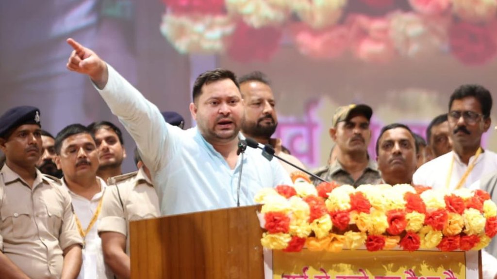Bihar assembly election, SIR, Vijay Sinha, Tejashwi Yadav,