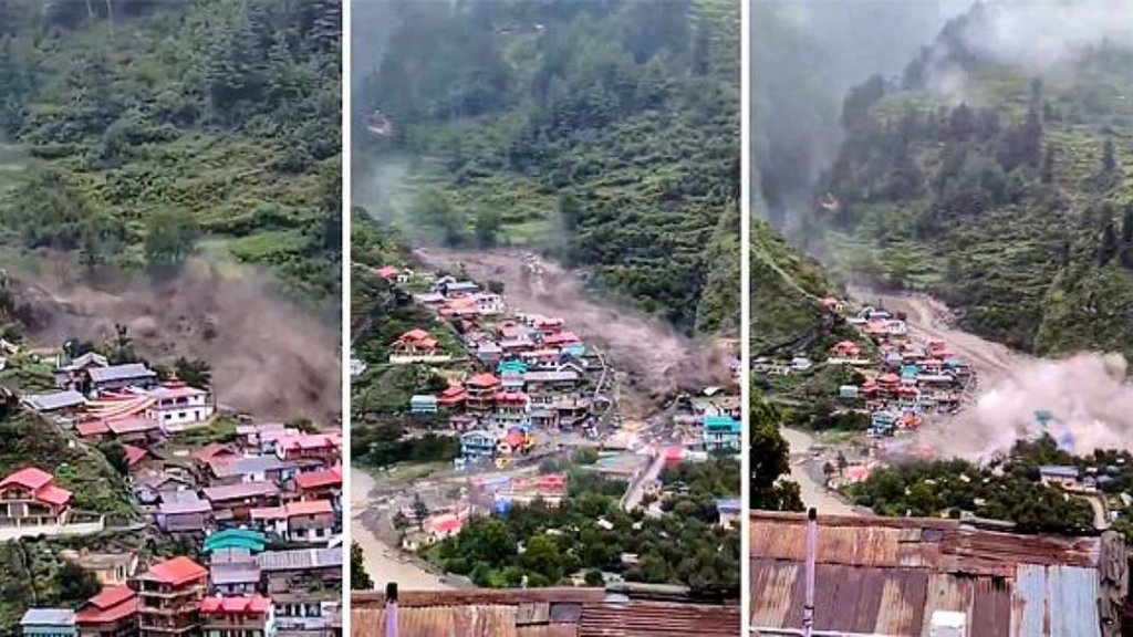 uttarkashi cloudburst| cloudburst explained|