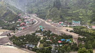 uttarkashi | dharali village | cloudburst |