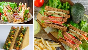 protein rich veg sandwich recipe | High Protein Sandwiches |Vegetarian protein sources