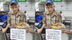 old man sells sweets in trian, 80 years old man sells sweets on train