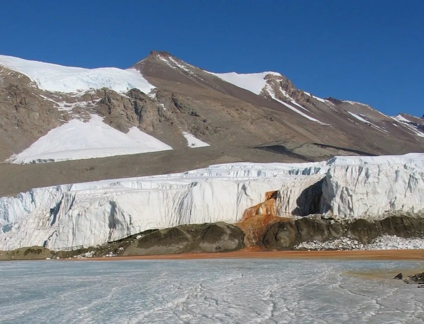 Antarctica Bloody Waterfall