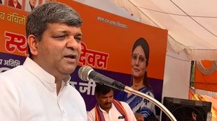 UP Minister | Ashish Patel | sitapur BSA beating case