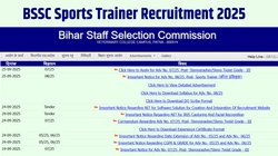 BSSC Sports Trainer Recruitment 2025: बिहार कर्मचारी चयन आयोग ने निकाली स्पोर्ट्स ट्रेनर पदों पर बंपर सरकारी नौकरी, इस दिन से शुरू होगी आवेदन प्रक्रिया