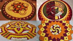 Best flower Pookkalam designs