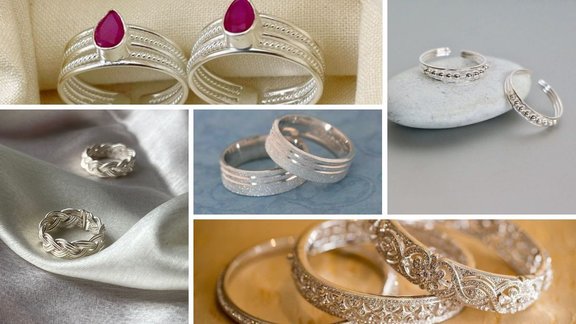 Chandi ki Bichiya, Toe Ring Designs, Silver Toe Ring Designs
