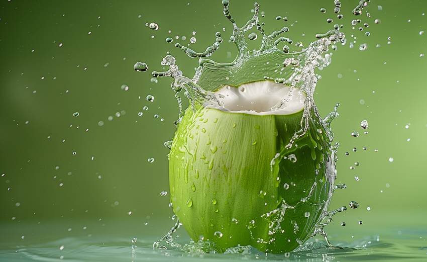 Is water safe to drink from coconut