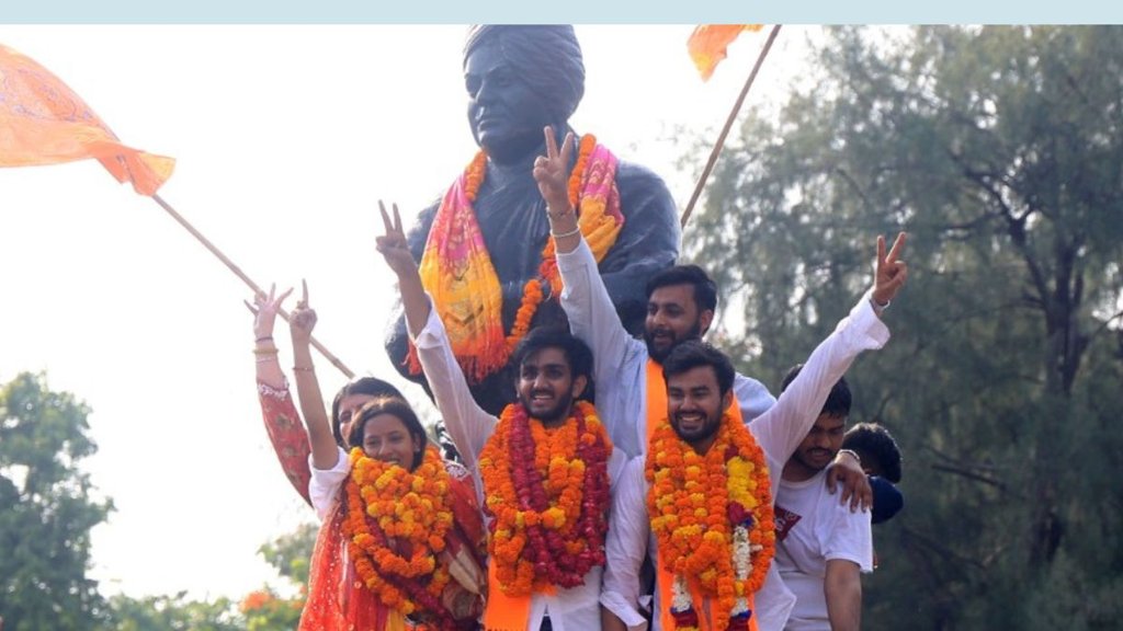 DUSU election result 2025, Delhi University student union, DUSU polls live