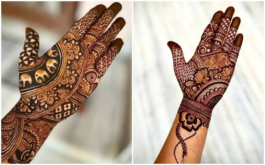 Mehndi Design for Navratri
