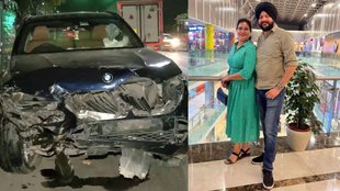 delhi bmw crash, gaganpreet kaur, navjot singh, finance ministry official killed in car crash